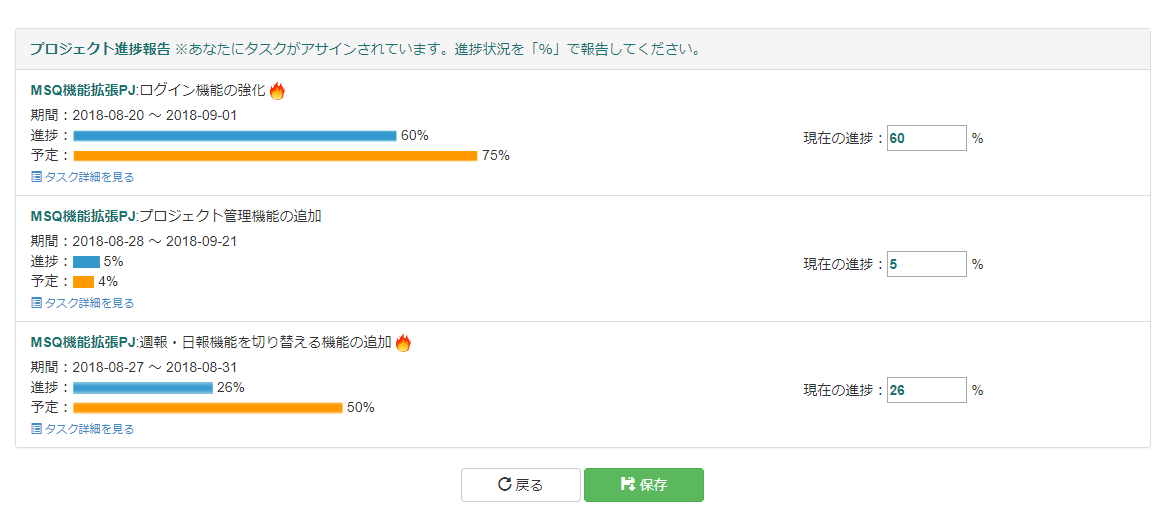 プロジェクト管理にも対応